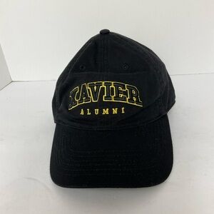 Legacy Men's/Unisex Midnight Black Cap Embroidered "Xavier Alumni" Adjustable